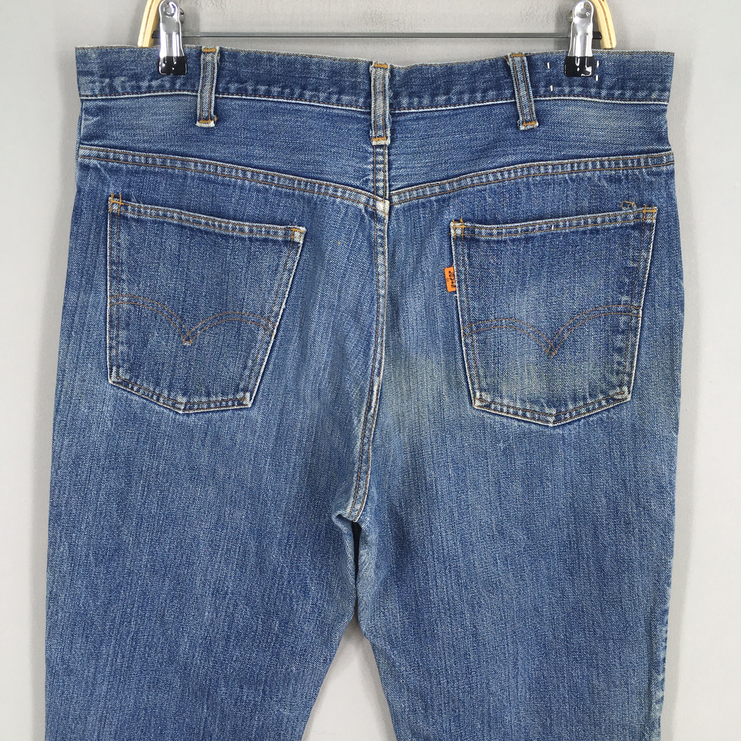 Levi's Size 35x30 Vintage Levi's 517 Bootcut Flare Jeans S355 Size US 35 - 9 Thumbnail