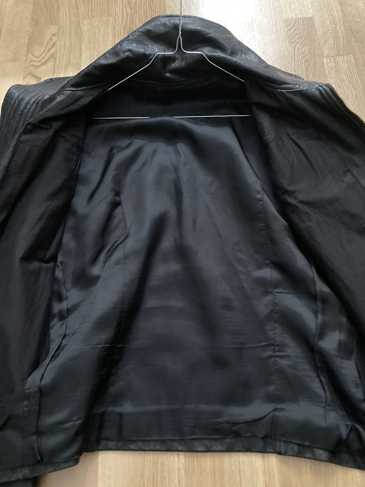 Rick Owens F/W 09 "CRUST" Hammered Lamb Leather Intarsia Jacket XL Size US XL / EU 56 / 4 - 19 Thumbnail