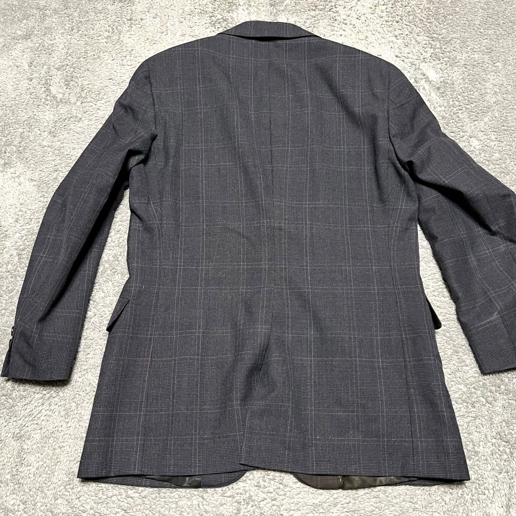 Polo Ralph Lauren VINTAGE Ralph Lauren Polo Blazer University Club Mens 40 Gray Plaid Coat Regular Size Mens Size US L / EU 52-54 / 3 - 3 Thumbnail