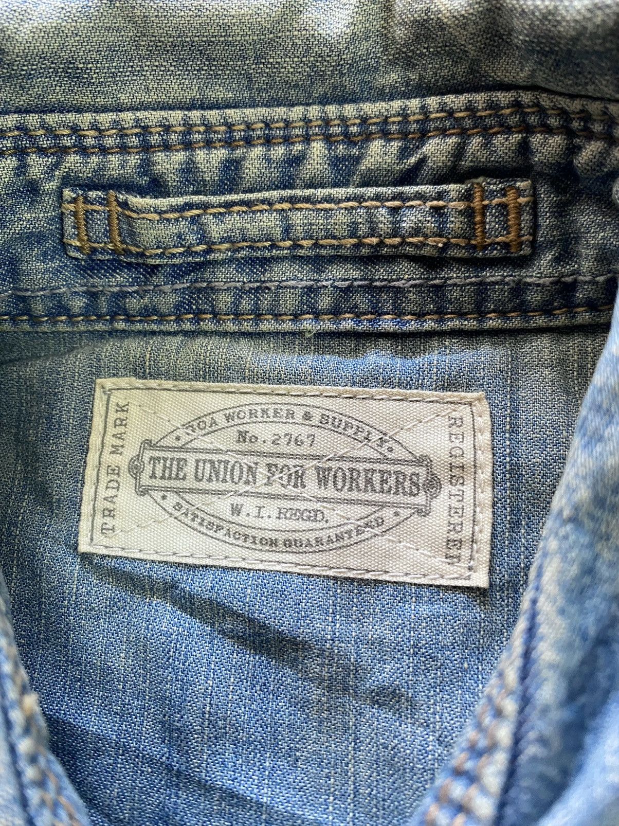 Beauty Beast × If Six Was Nine × Japanese Brand Japanes GOA Denim Shirt Size US S / EU 44-46 / 1 - 5 Thumbnail