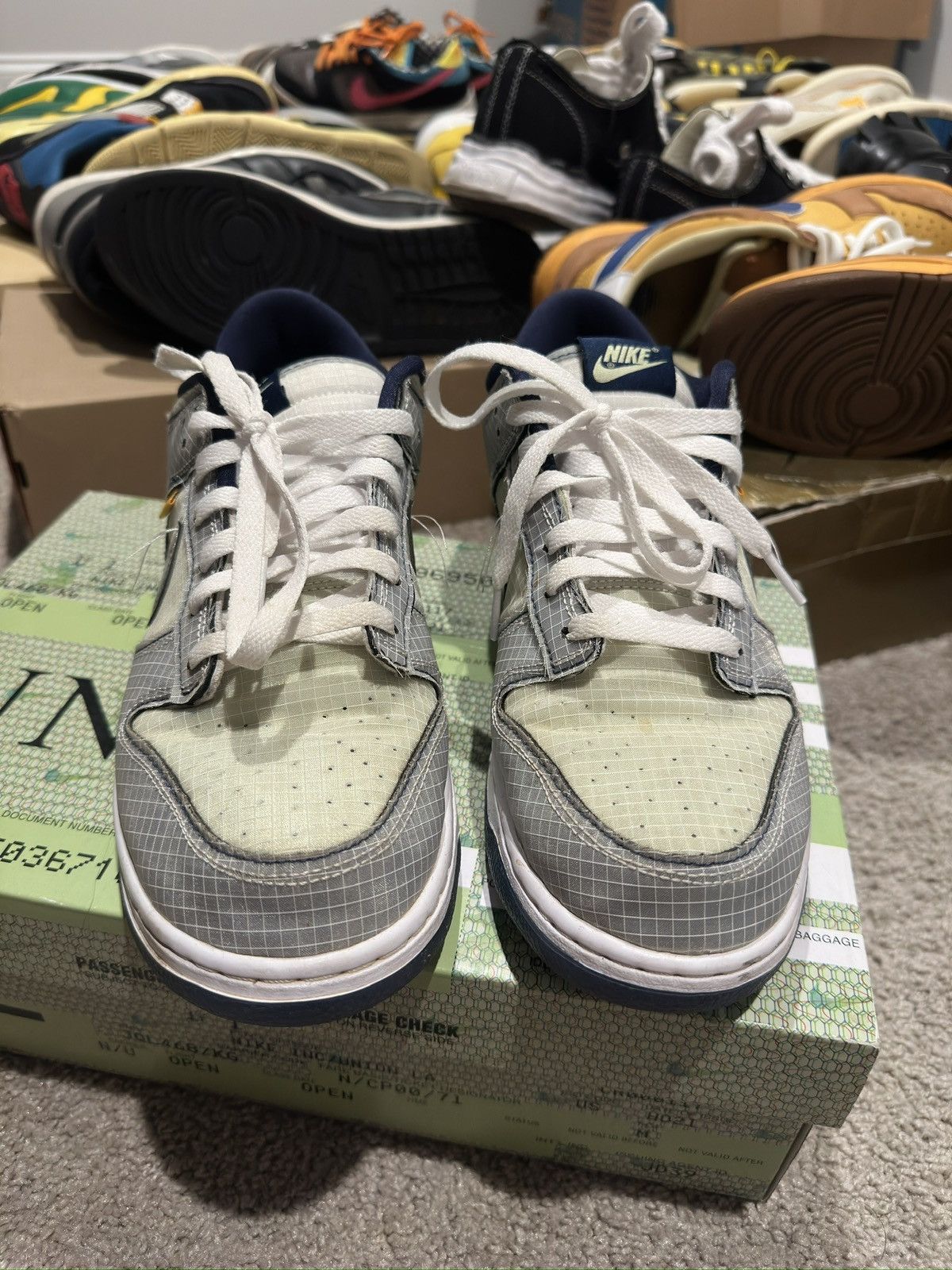 Nike Nike dunk low union Size US 10.5 / EU 43-44 - 3 Thumbnail