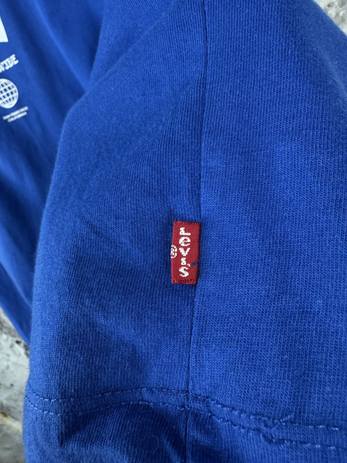 Levi's Men’s Levi’s Worldwide T-Shirt Blue Streetwear Size Large Size US L / EU 52-54 / 3 - 10 Thumbnail