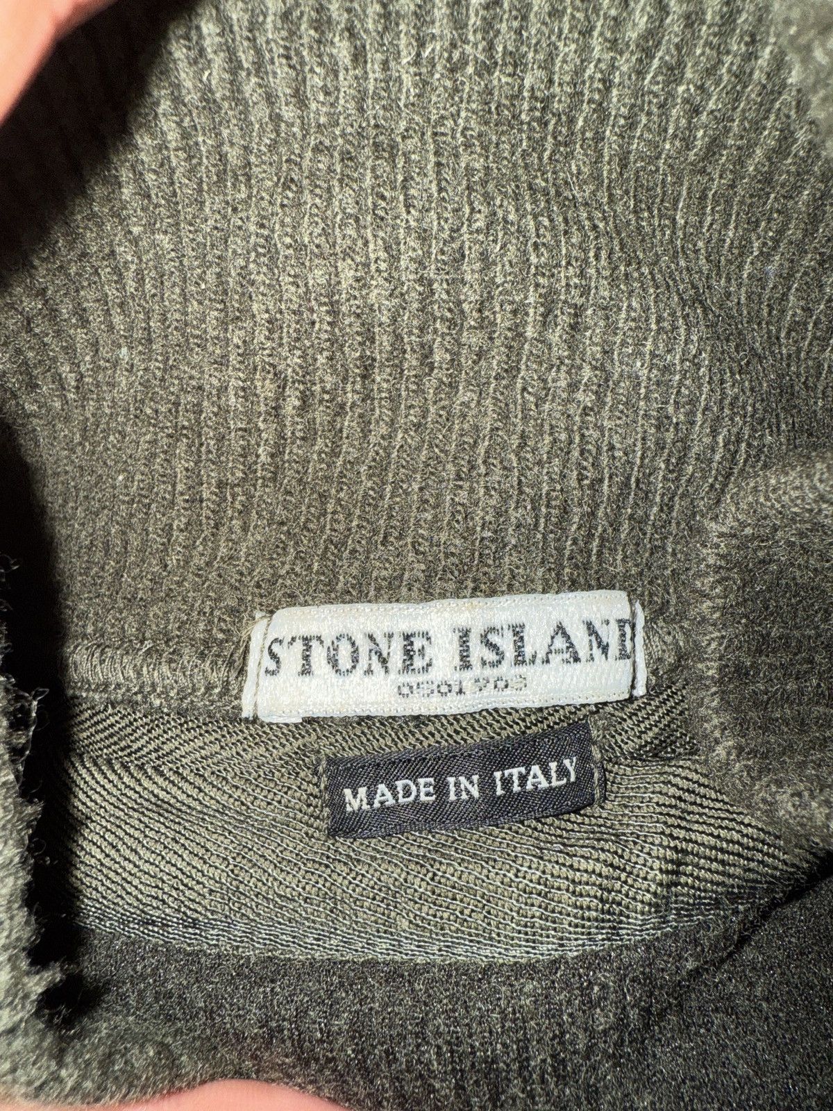 Stone Island Stone Island Archive Numbered Henley Sweater Size US XL / EU 56 / 4 - 2 Thumbnail