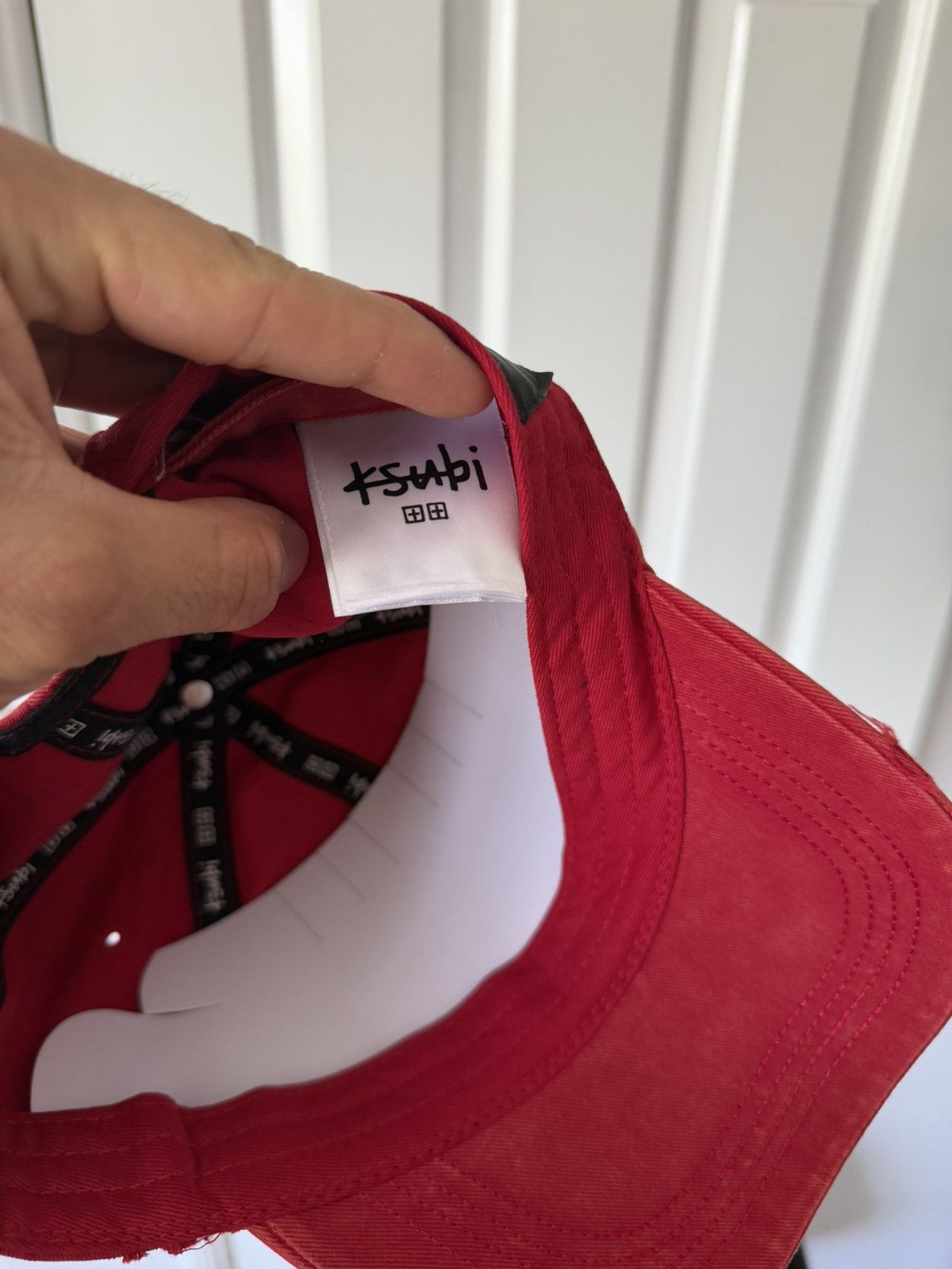 Ksubi Duke Krest Dad Crimson hat Size ONE SIZE - 5 Thumbnail