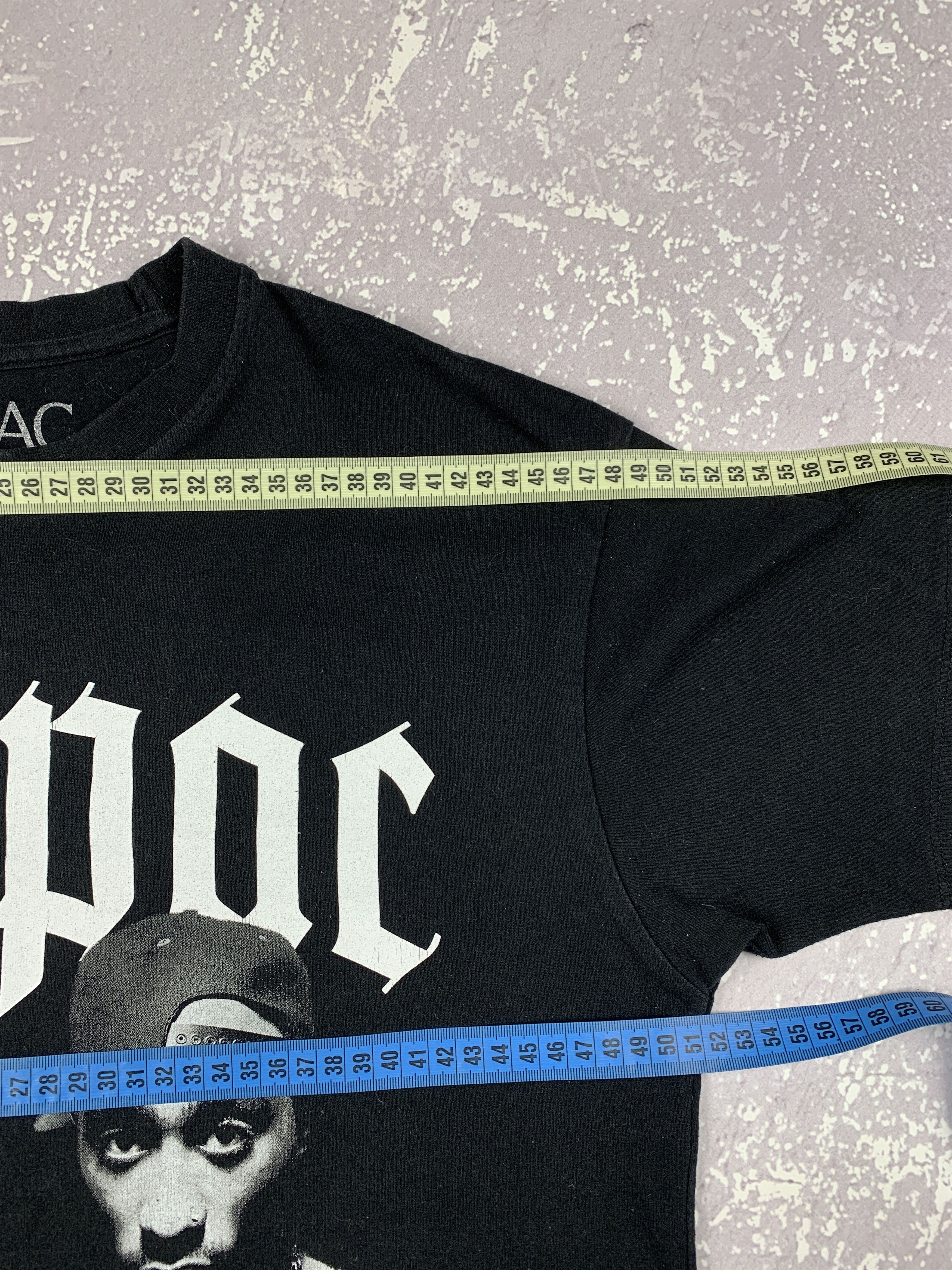 Band Tees × Rap Tees × Vintage 1996 Vintage 2Pac Tupac All Eyez On Me Rap Tee Shirt Size US M / EU 48-50 / 2 - 8 Thumbnail