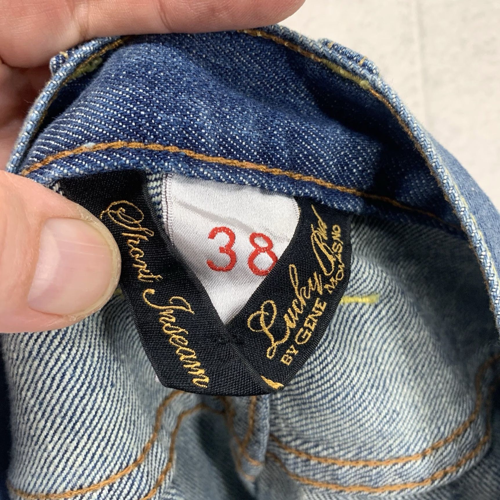 Lucky Brand VINTAGE Lucky Brand Men's Jeans 38x29 Straight Leg Cotton Medium Wash 90s Preppy Size US 38 / EU 54 - 4 Thumbnail