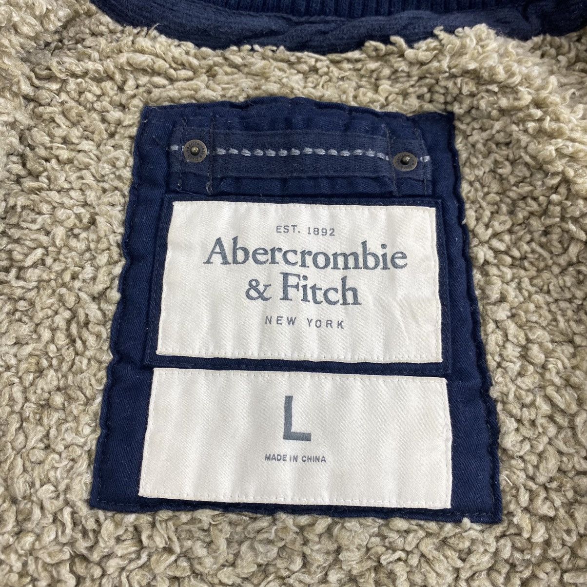 Abercrombie & Fitch Abercrombie & Fitch Sherpa Fur Zipp Hoodie Ifsixwasnine Size US L / EU 52-54 / 3 - 6 Thumbnail