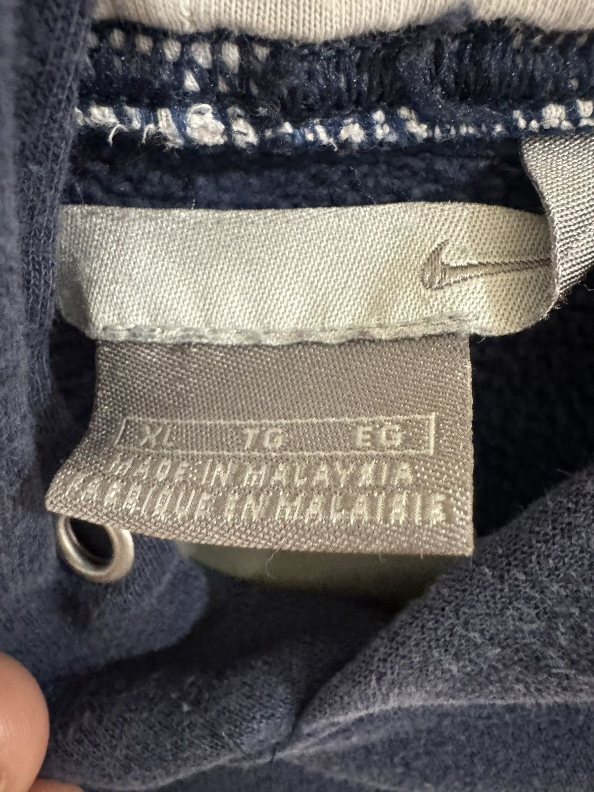 Nike Vintage Nike hoodie Size US XL / EU 56 / 4 - 3 Thumbnail