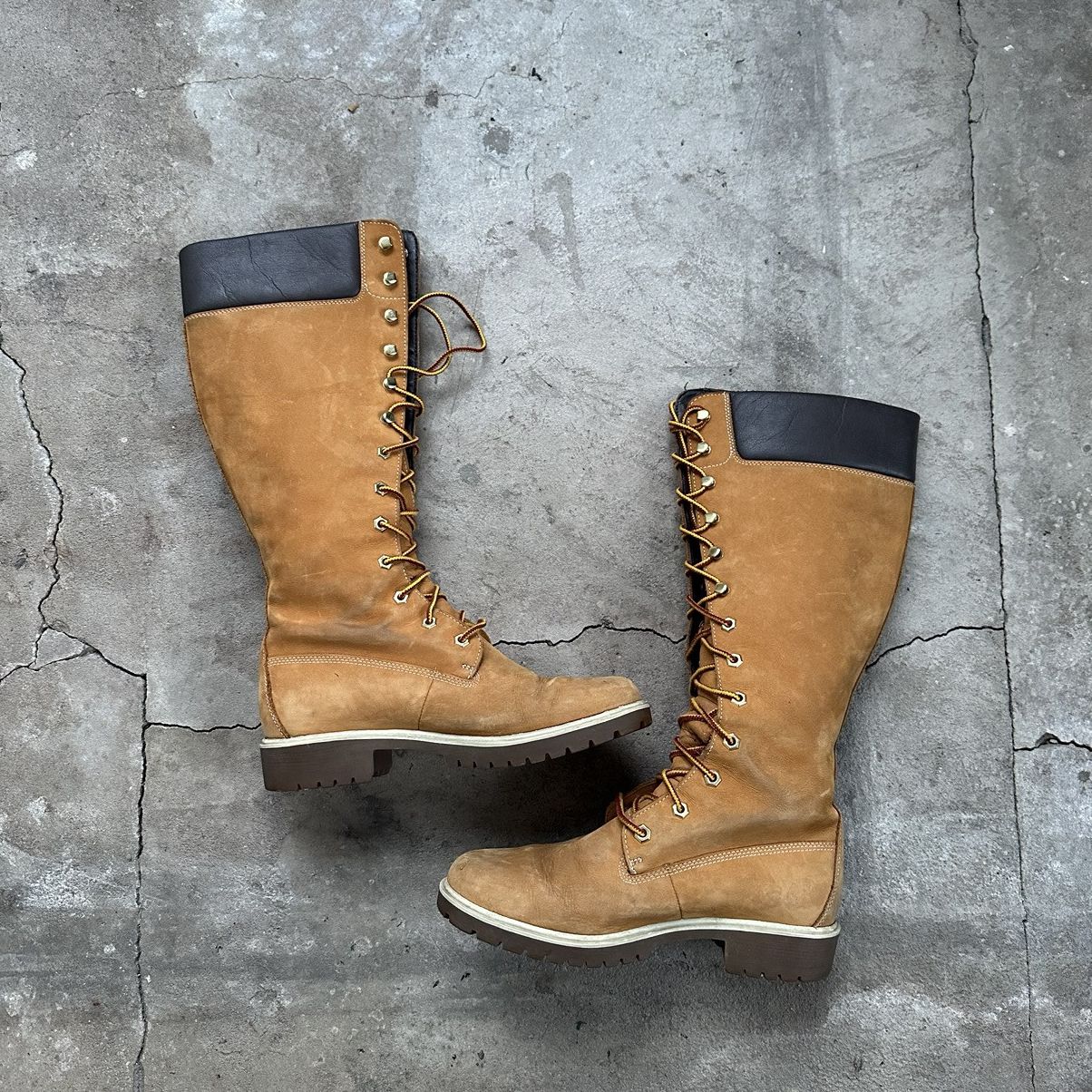Timberland Timberland very high Lace up knee boots Size US 9.5 / IT 39.5 - 10 Thumbnail