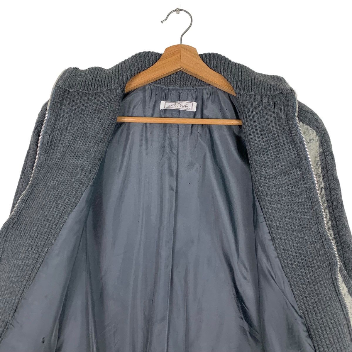 Japanese Brand GROVE Soft Sport Double Layer Wool Jacket #0293-C13 Size US M / EU 48-50 / 2 - 13 Thumbnail