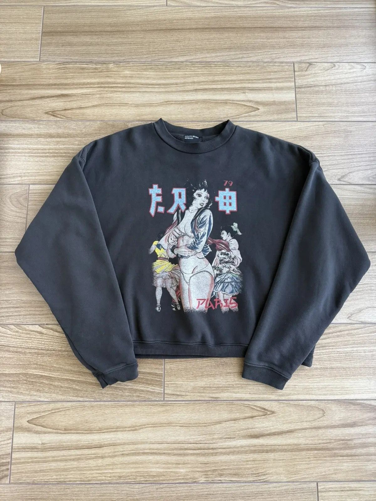 ERD Bad School Girl Crewneck スウェット BAD SCHOOL GIRL CREWNECK SWEATSHIRT – OBTAIND
