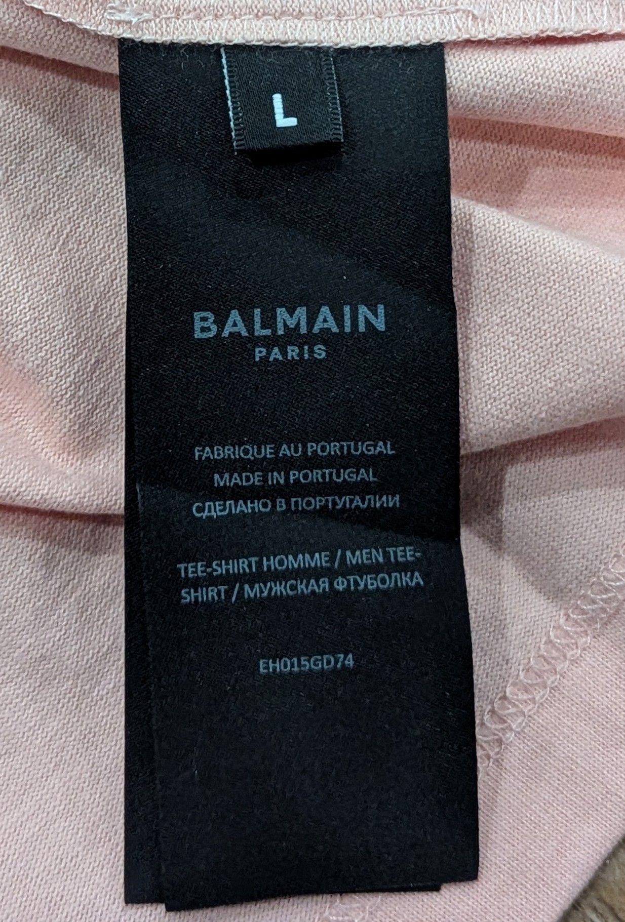 Balmain BALMAIN Miami Graphic Oversized Crewneck T-Shirt Medium Size US M / EU 48-50 / 2 - 5 Thumbnail