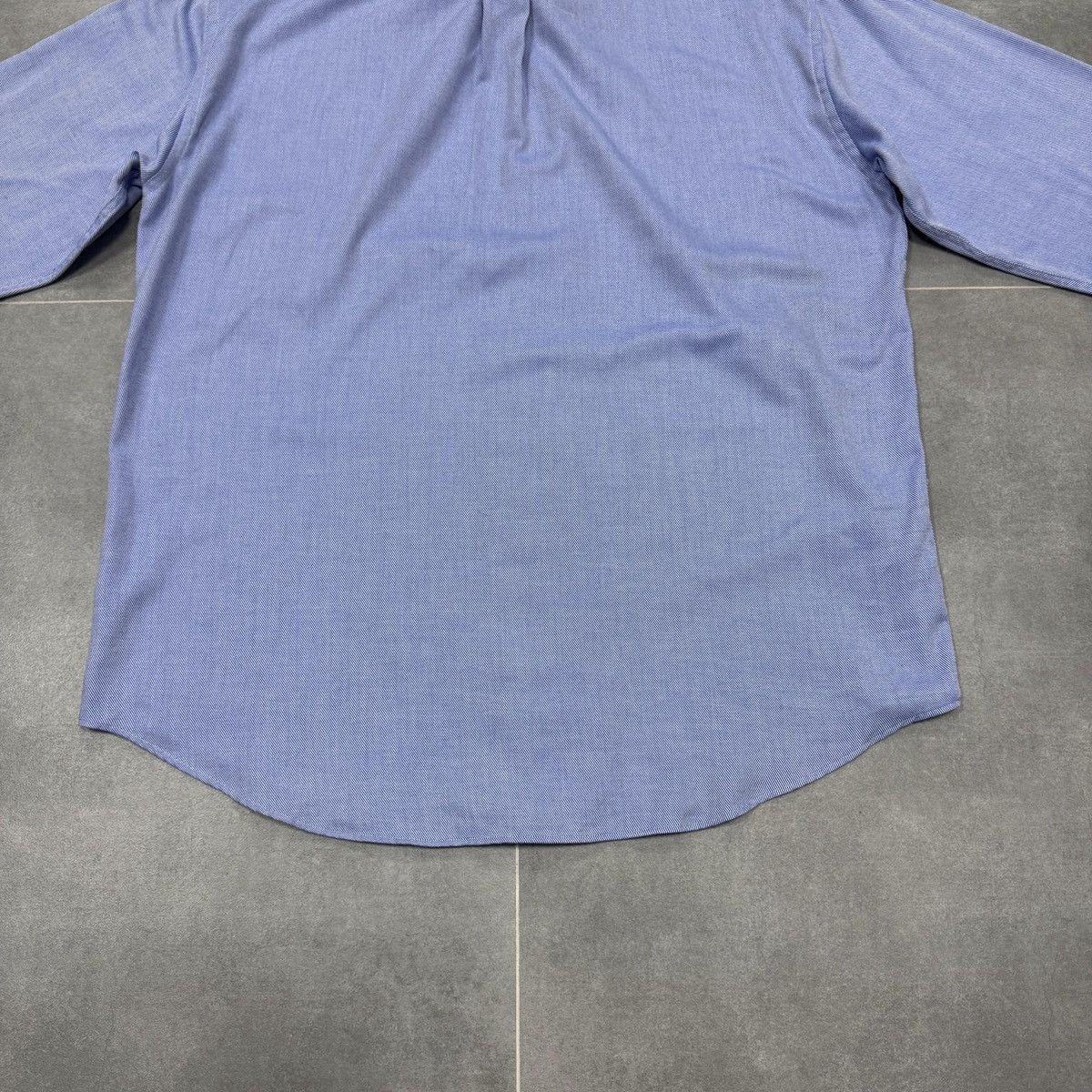 Yves Saint Laurent Vintage Yves Saint Laurent YSL Blue Button Shirt Long Sleeve Size US L / EU 52-54 / 3 - 20 Thumbnail