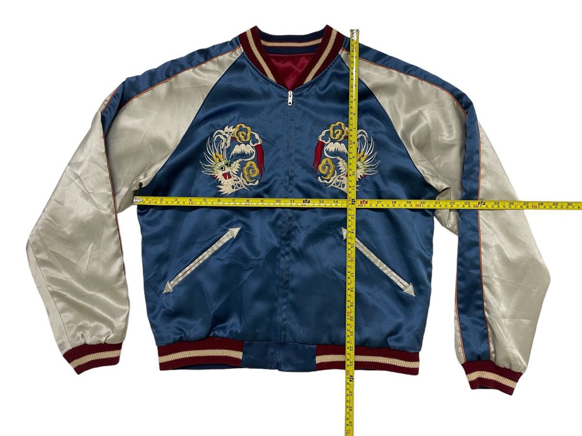 Japanese Brand Vintage Sukajan Dragon Jacket Reversible By Toyo Enterprise Size US M / EU 48-50 / 2 - 7 Thumbnail