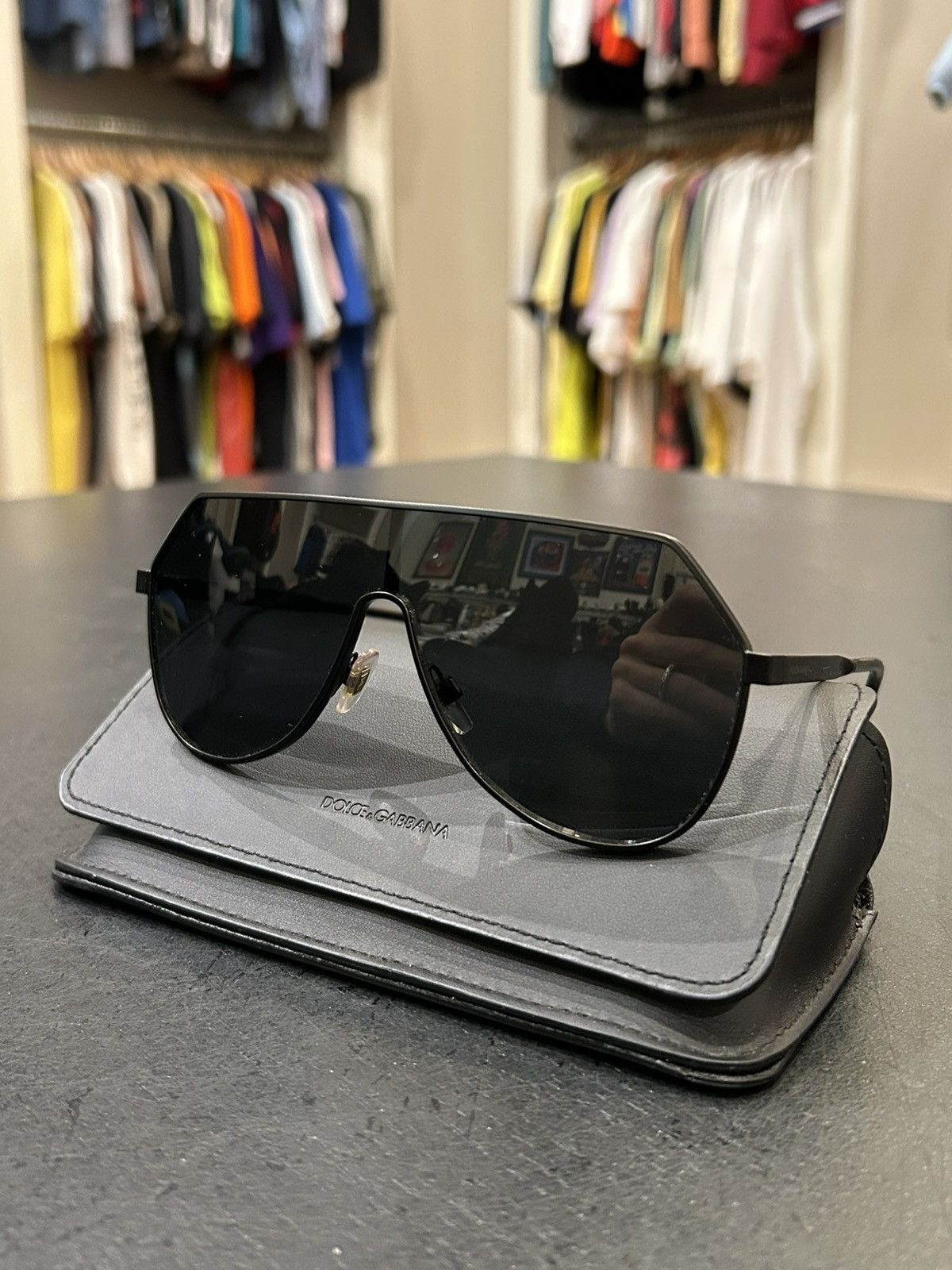 Dolce & Gabbana Dolce & Gabbana Aviator Glasses Size ONE SIZE - 1 Thumbnail
