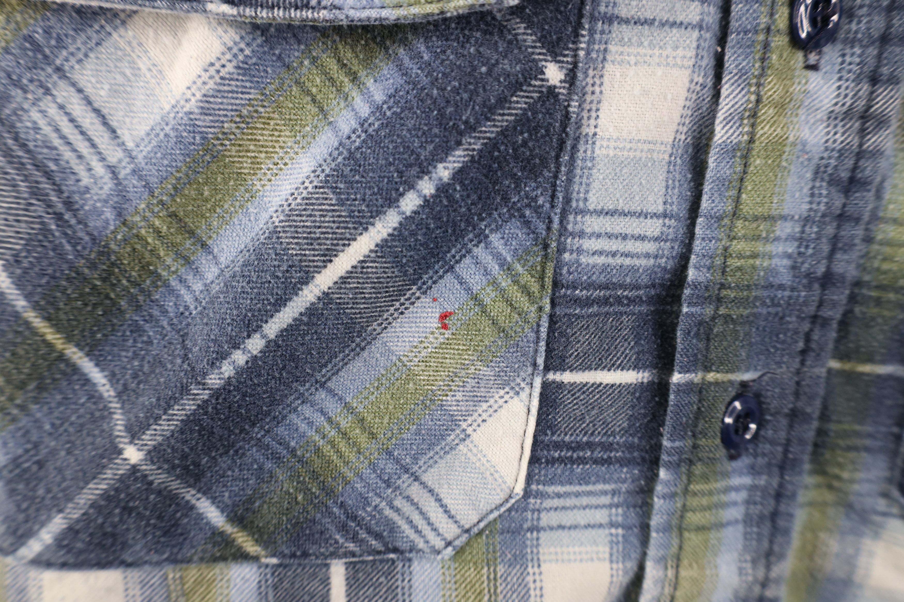 Vintage Vintage 90s Streetwear Flannel Collared Button Shirt Plaid Size US L / EU 52-54 / 3 - 7 Thumbnail