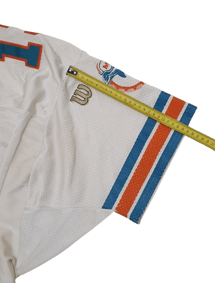 NFL × Wilson Dan Marino Miami Dolphins Authentic Sewn Wilson Jersey 52 Size US L / EU 52-54 / 3 - 4 Thumbnail
