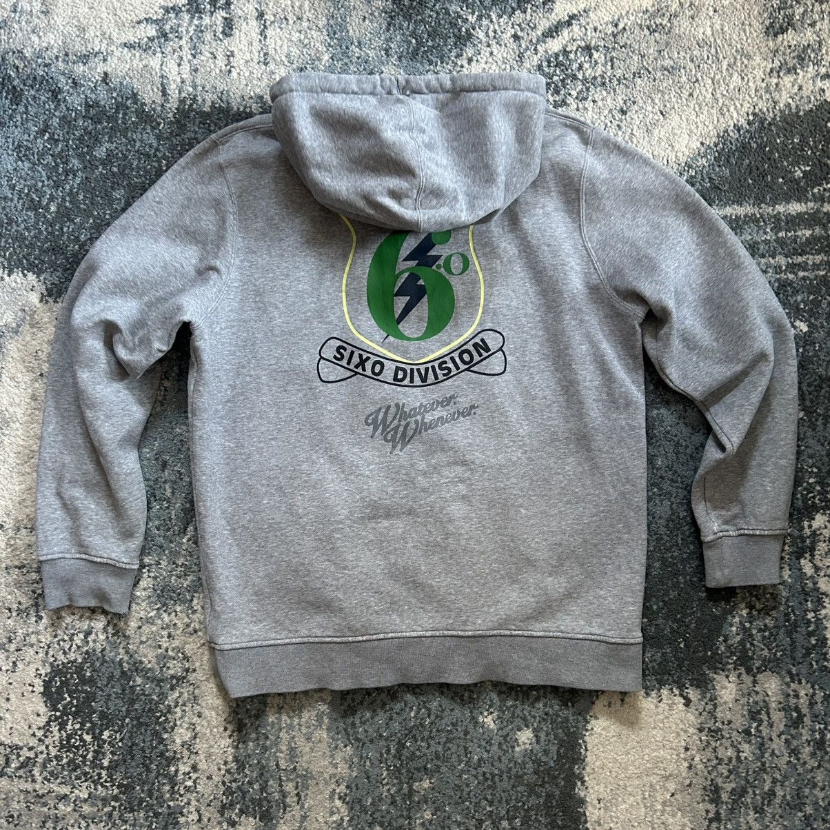 Nike 2011 NiKE 6.0 SiXO DiViSiON HEATHER GREY YKK ZiP UP HOODiE Size US XL / EU 56 / 4 - 12 Thumbnail