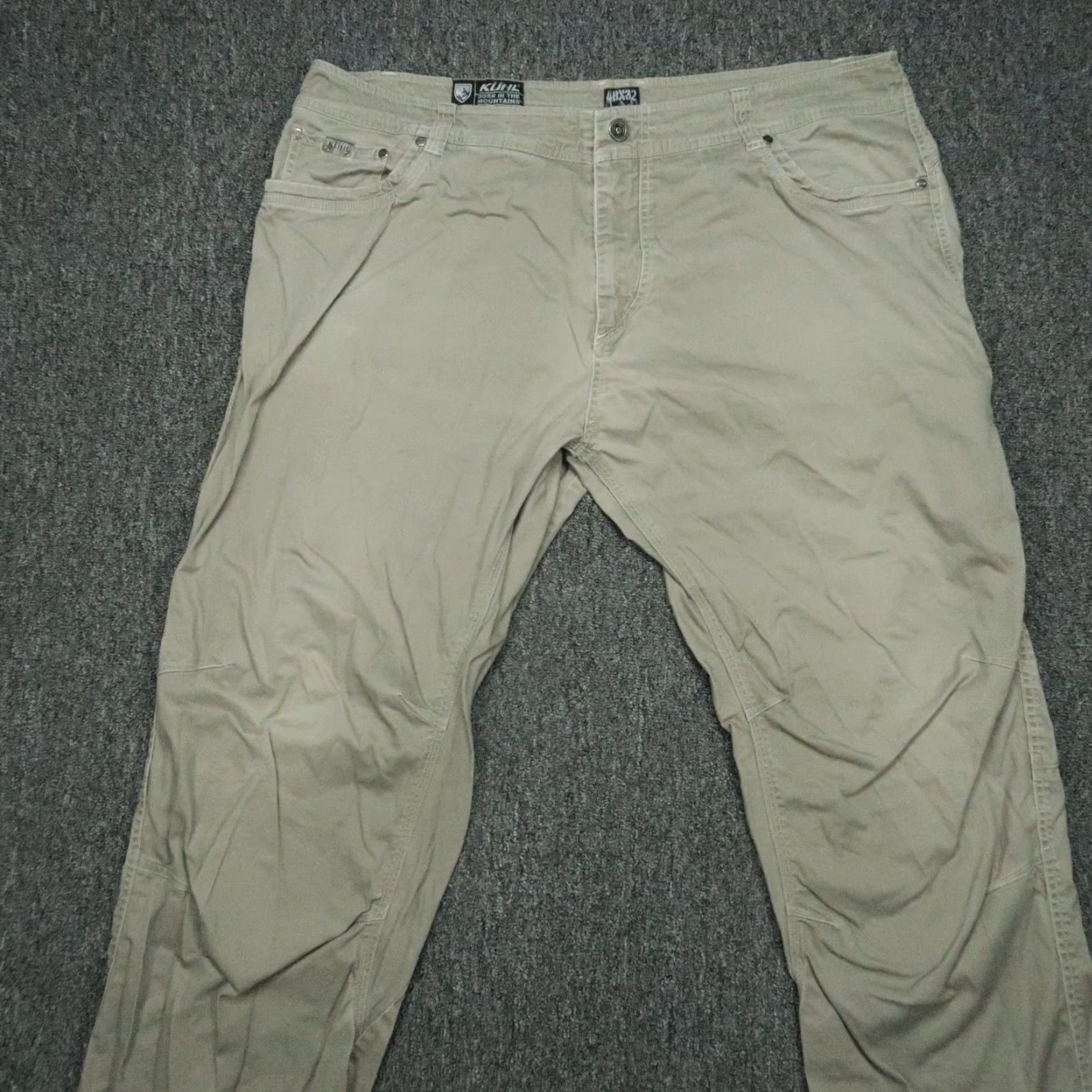 Vintage Kuhl Desperado Pants Beige Outdoor Hiking Stretch Cargo Mens 40x32 Size US 40 / EU 56 - 2 Thumbnail