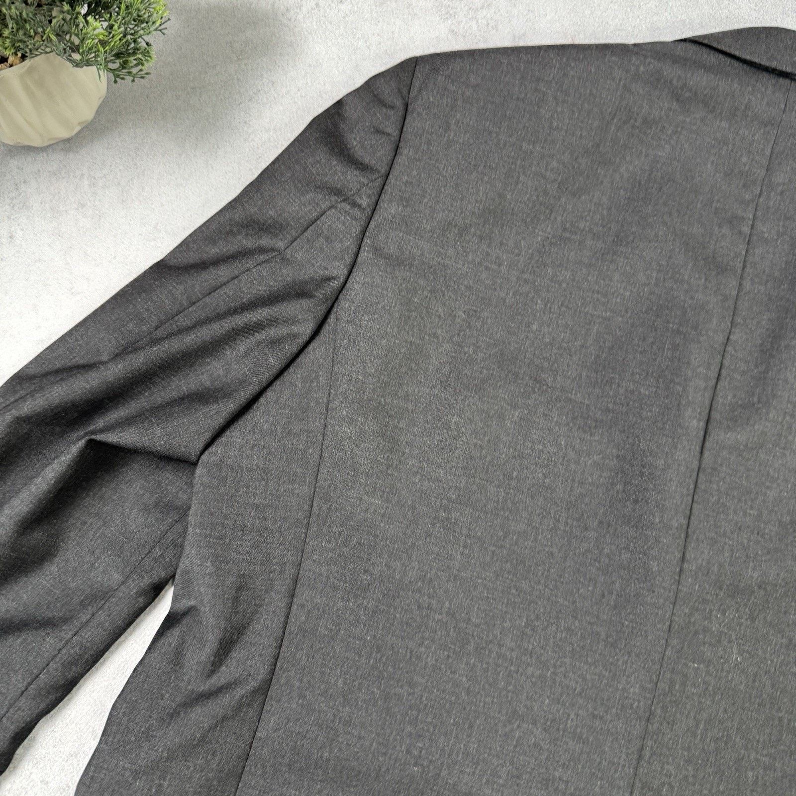 Burberry Burberry Men Wool Blazer Grey Size 50R Size 40R - 23 Thumbnail