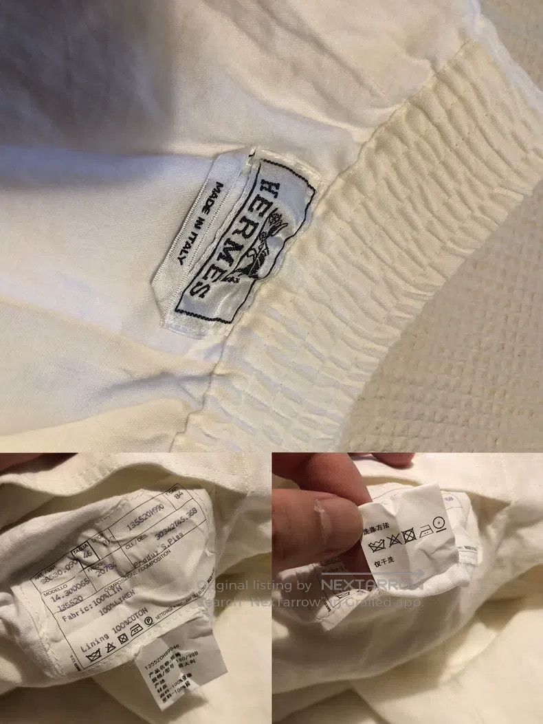 Hermes Hermes Linen Shorts Size US 30 / EU 46 - 5 Thumbnail