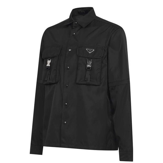 Prada Cargo Long Sleeved Shirt Size US S / EU 44-46 / 1 - 7 Thumbnail