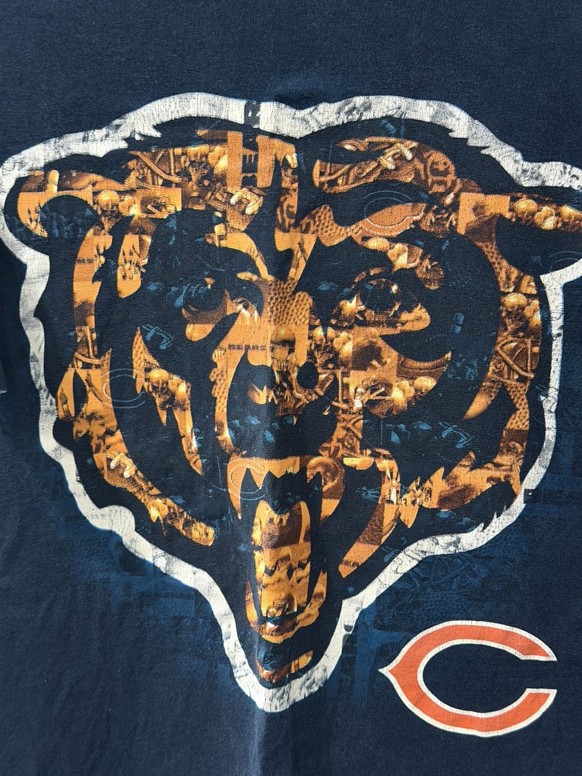 NFL Vintage NFL Chicago Bears Collage Football Shirt Large Bin 1 Size US L / EU 52-54 / 3 - 2 Thumbnail