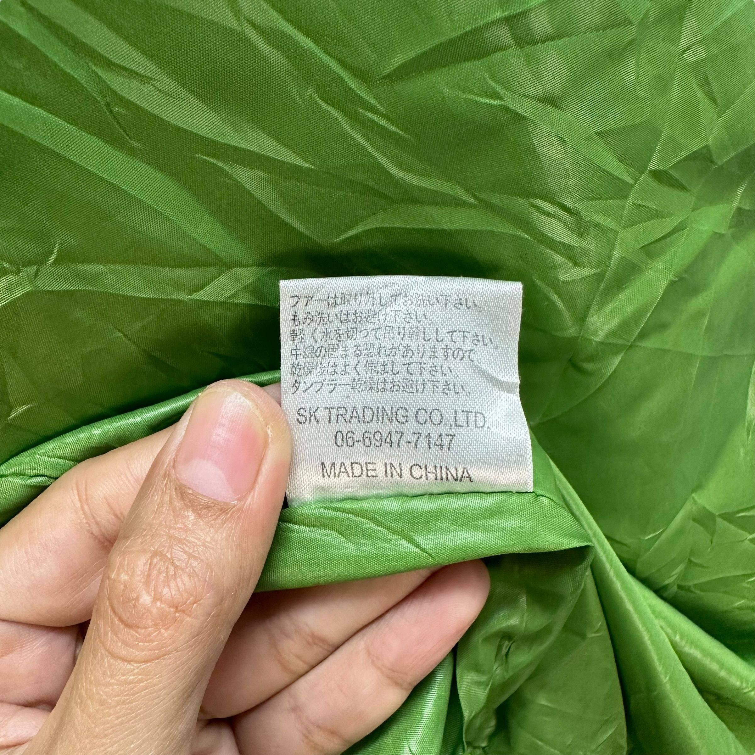 Japanese Brand FOURSEASON Patches Logo Green Puffer Jacket #A32-0719 Size US XL / EU 56 / 4 - 13 Thumbnail