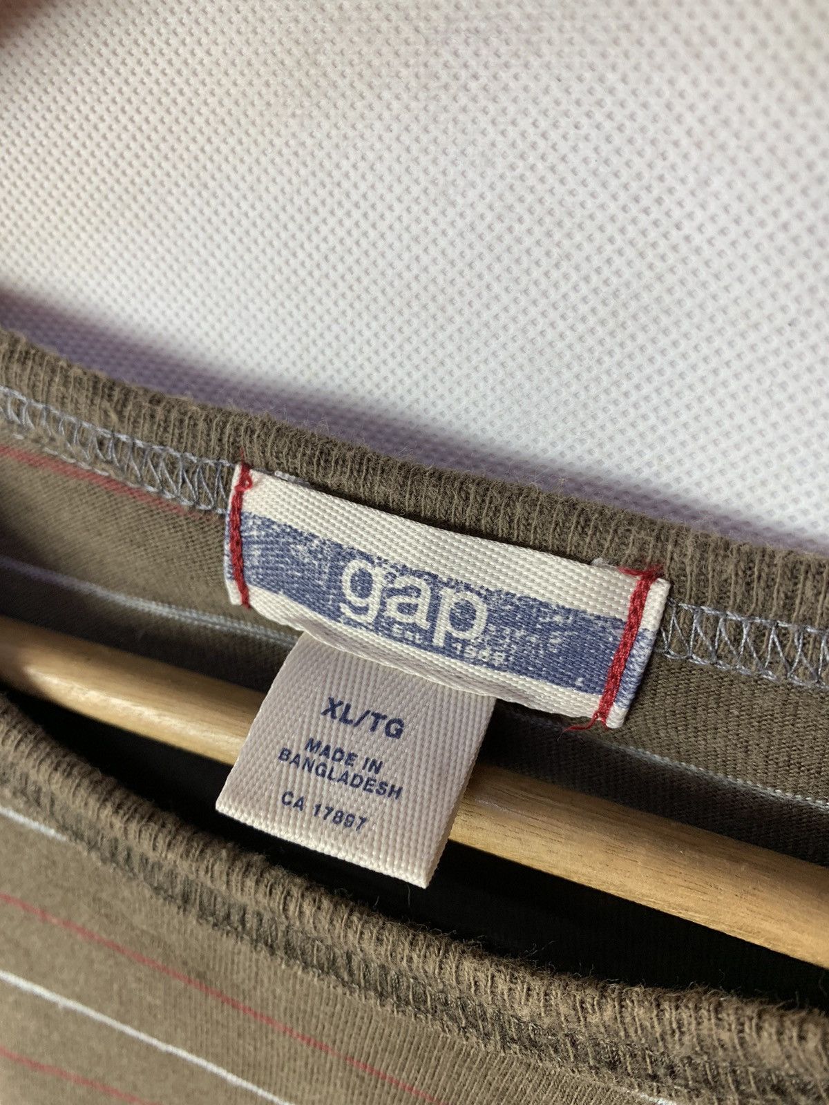 Gap 🔥GAP Stripes Streetwear Tee Size US XL / EU 56 / 4 - 5 Thumbnail