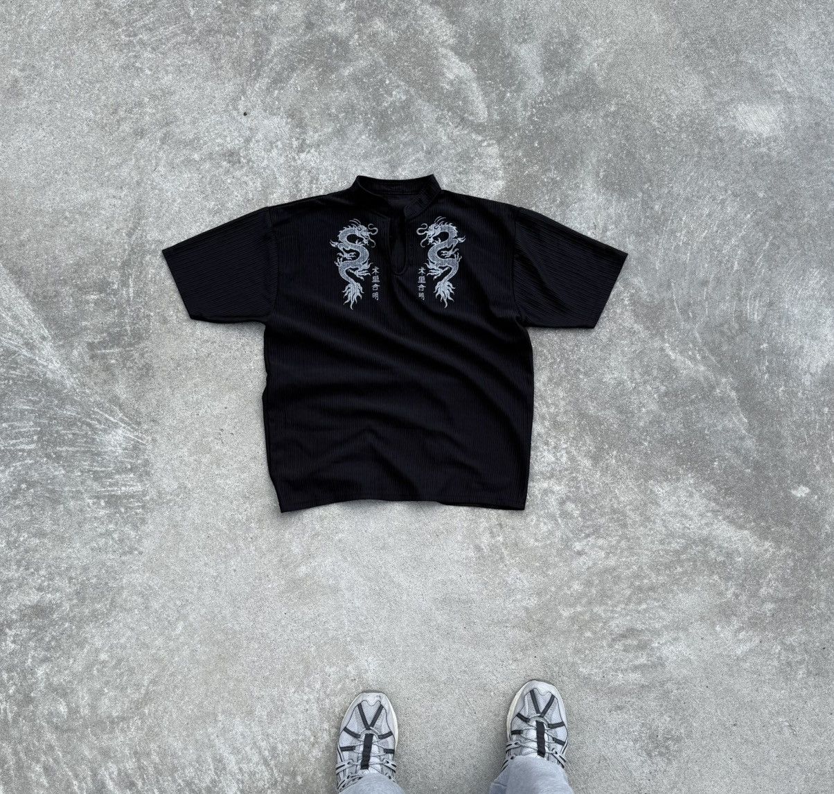 Band Tees × Vintage Vintage Japan Y2K streetwear avantgarde oversized t-shirt Size US L / EU 52-54 / 3 - 1 Thumbnail