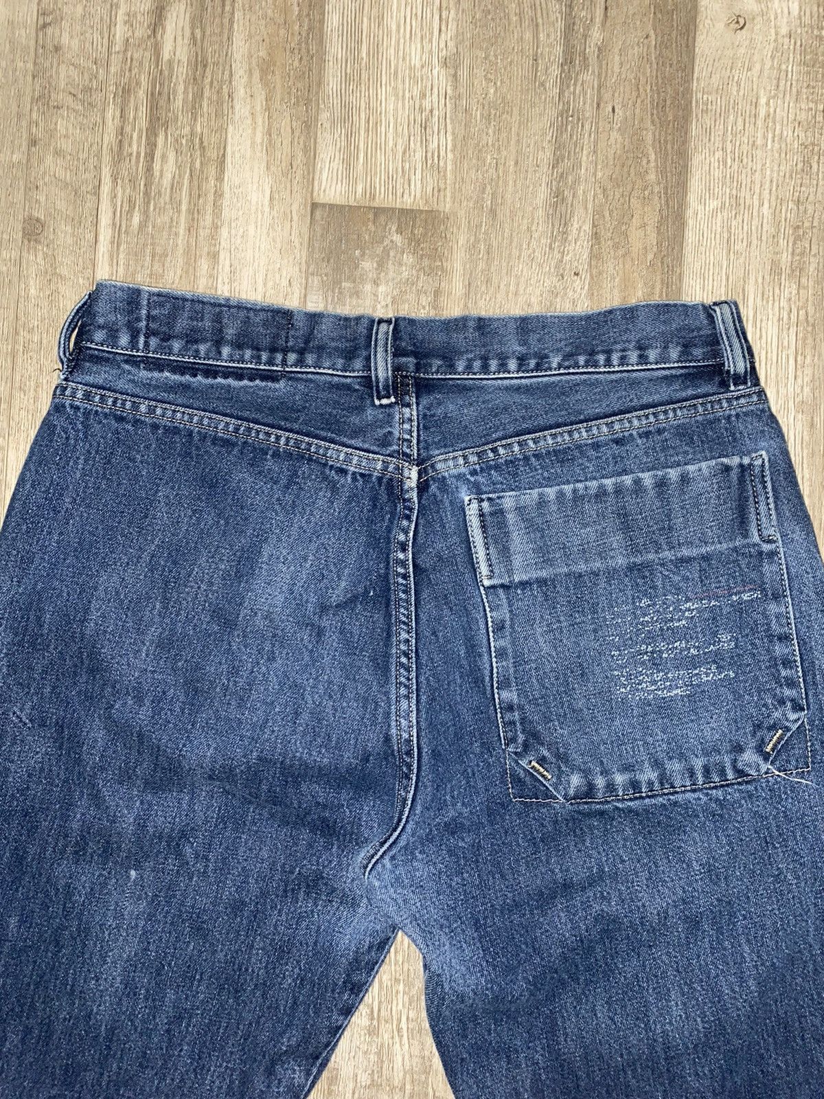 Diesel × Vintage diesel indigo tech blue jeans Size US 33 - 9 Thumbnail