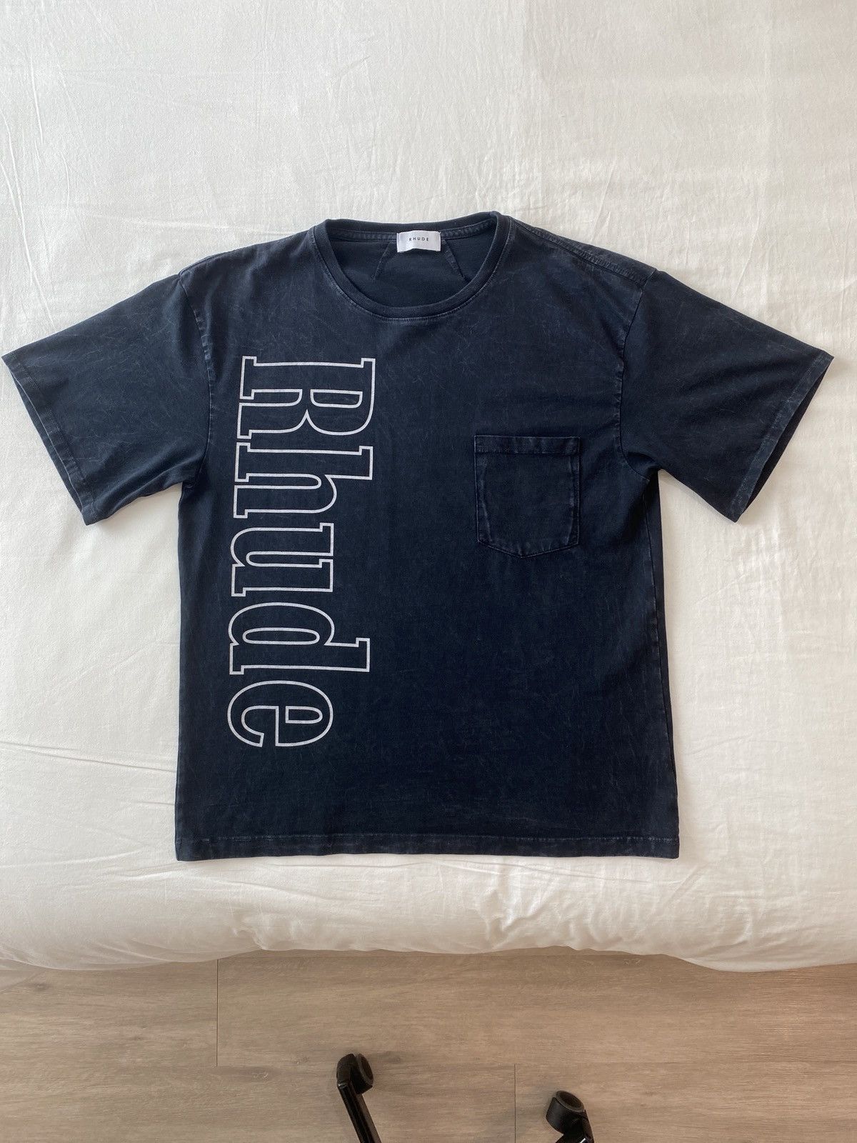 Rhude Rhude Logo Pocket Tee Size US XS / EU 42 / 0 - 1 Thumbnail