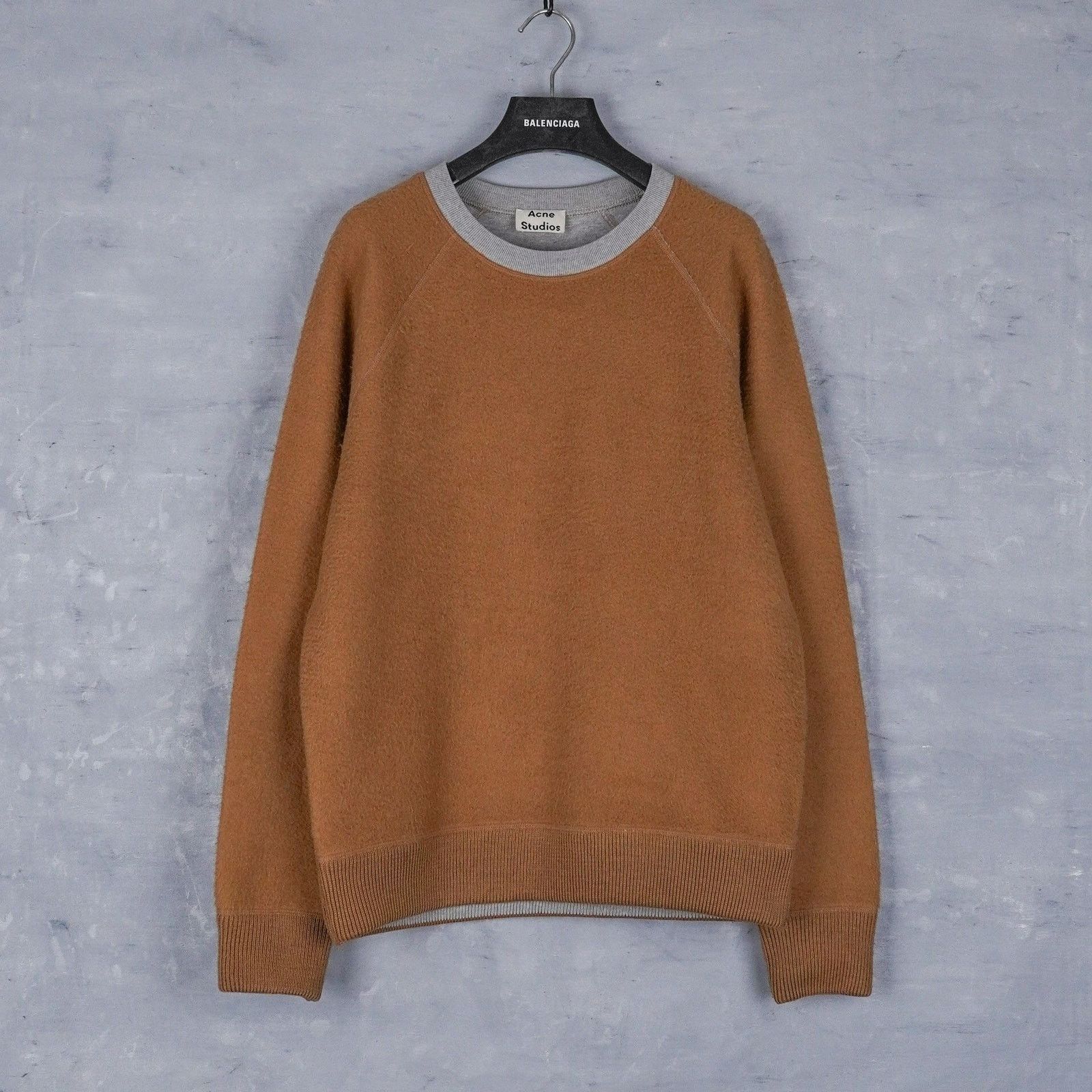Acne Studios Acne studios aw14 college reverse brown gray sweatshirt Size US XS / EU 42 / 0 - 1 Thumbnail