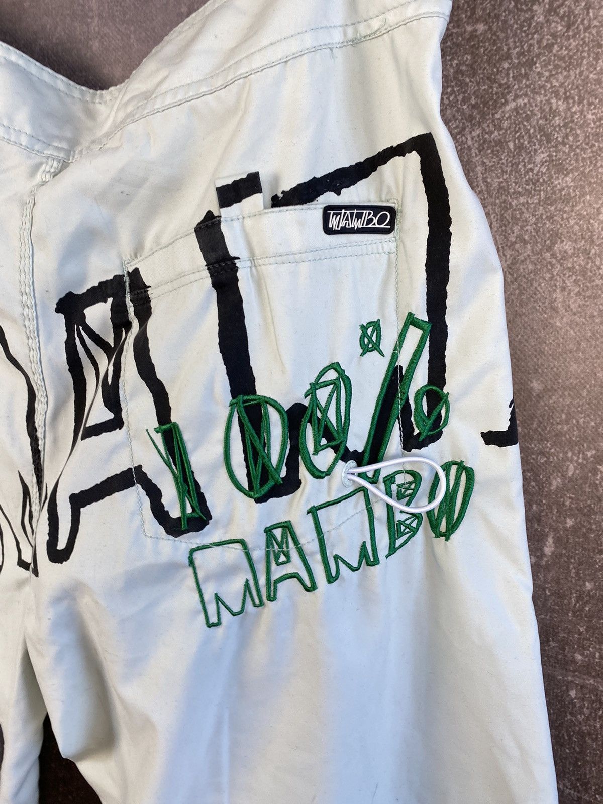 Japanese Brand × Mambo × Vintage Vintage Mambo Surf Shorts Japanesse Big logo Mambo Size US 34 / EU 50 - 3 Thumbnail