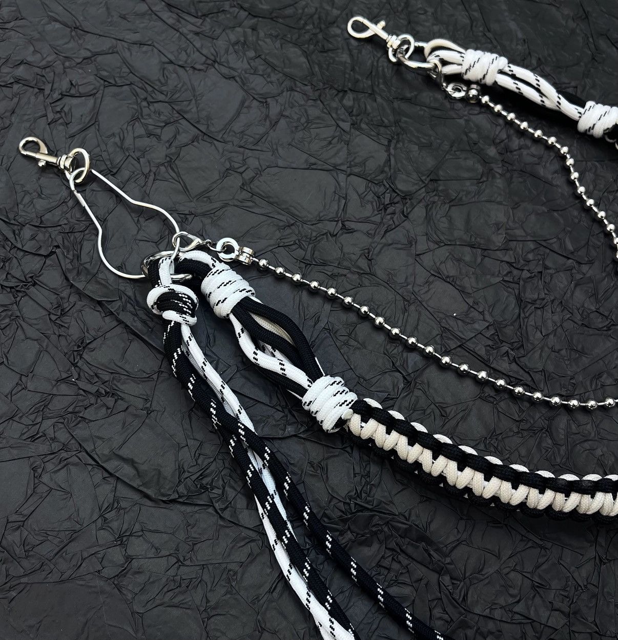 Other Streetwear braided rope double layer punk wallet chain Size ONE SIZE - 7 Thumbnail