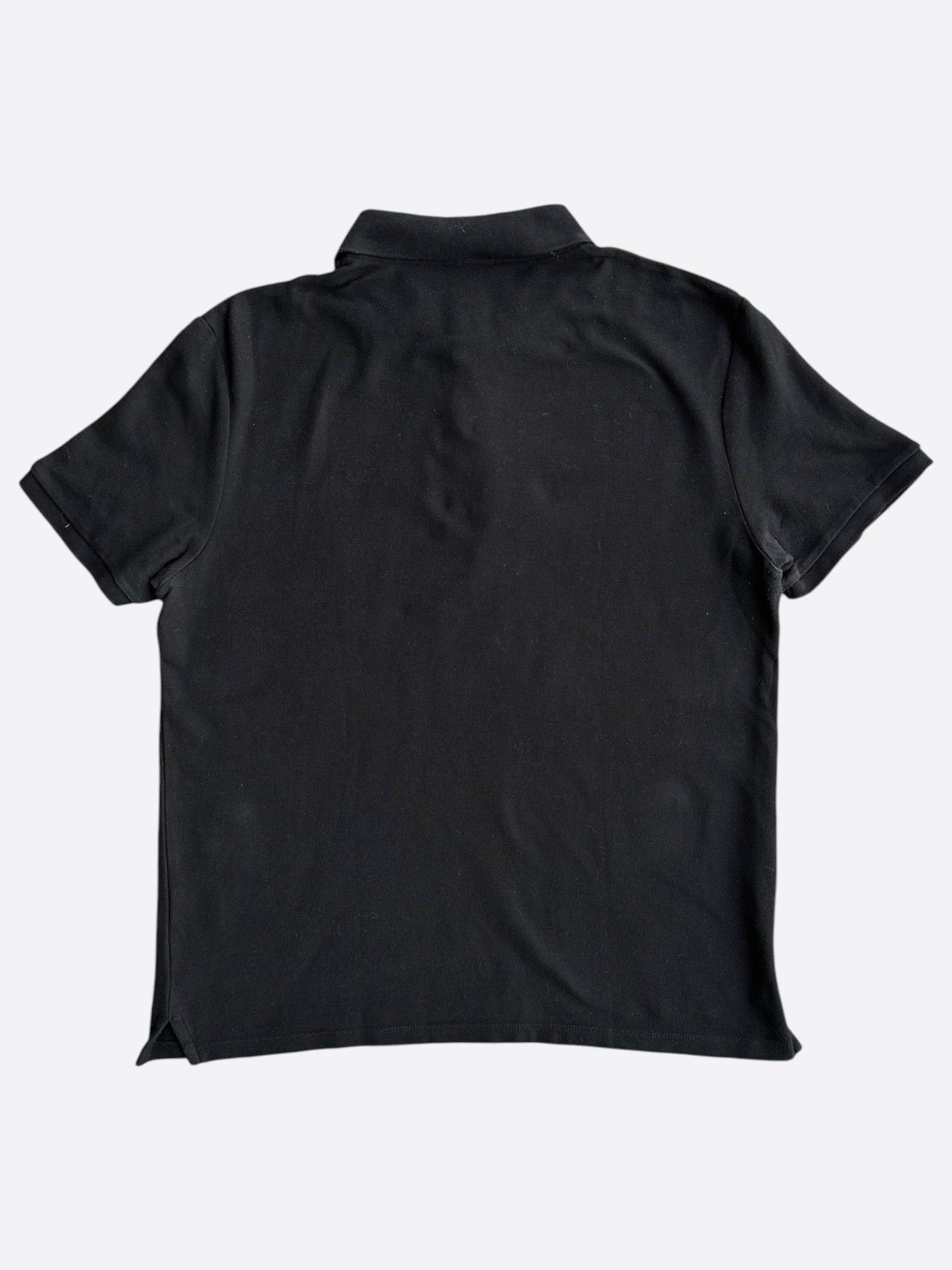 Levi's Louis Vuitton Black Embroidered Logo Polo T-Shirt Size US L / EU 52-54 / 3 - 2 Thumbnail
