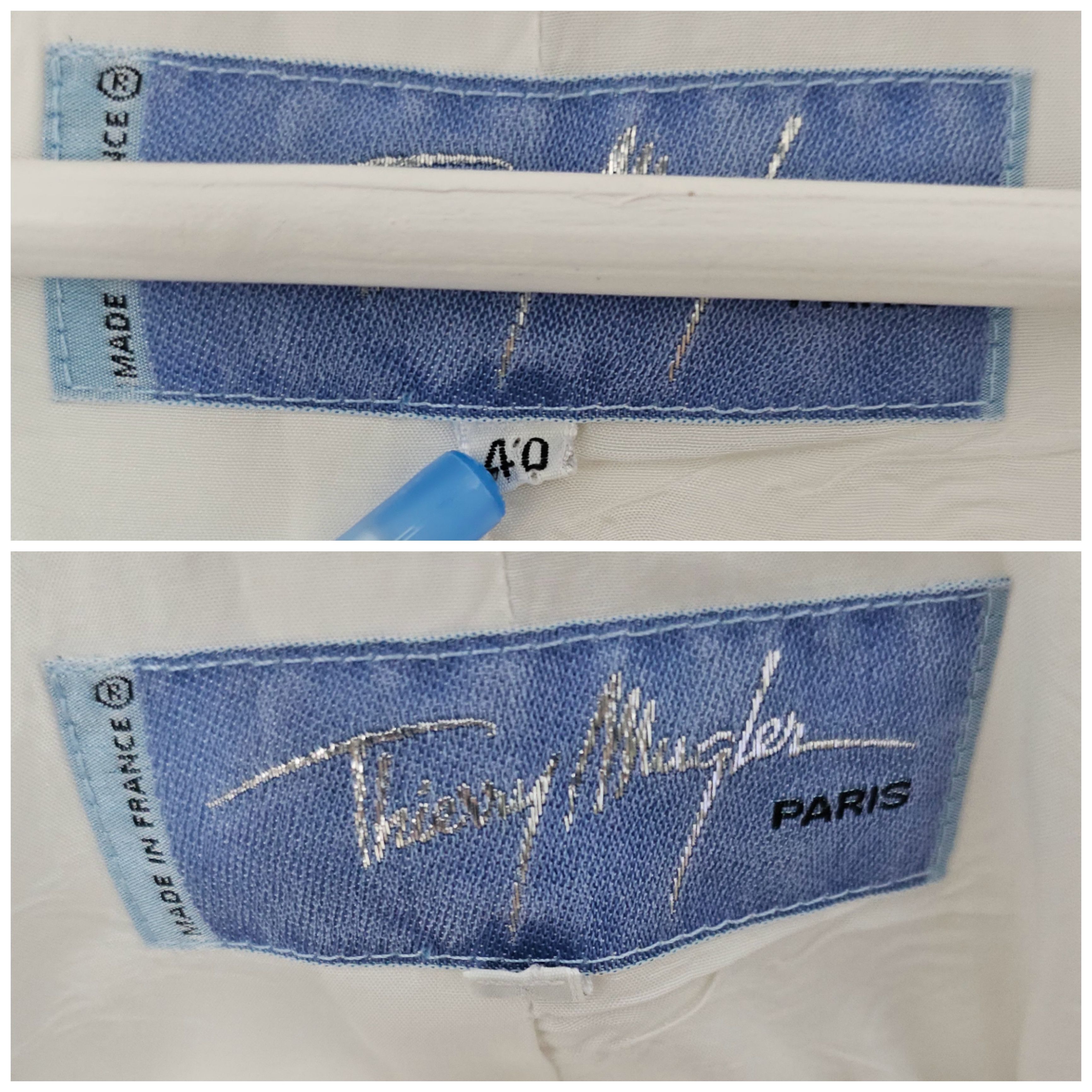 Mugler × Thierry Mugler Vintage Thierry Mugler Bow Rare Blazer Size M / US 6-8 / IT 42-44 - 5 Thumbnail