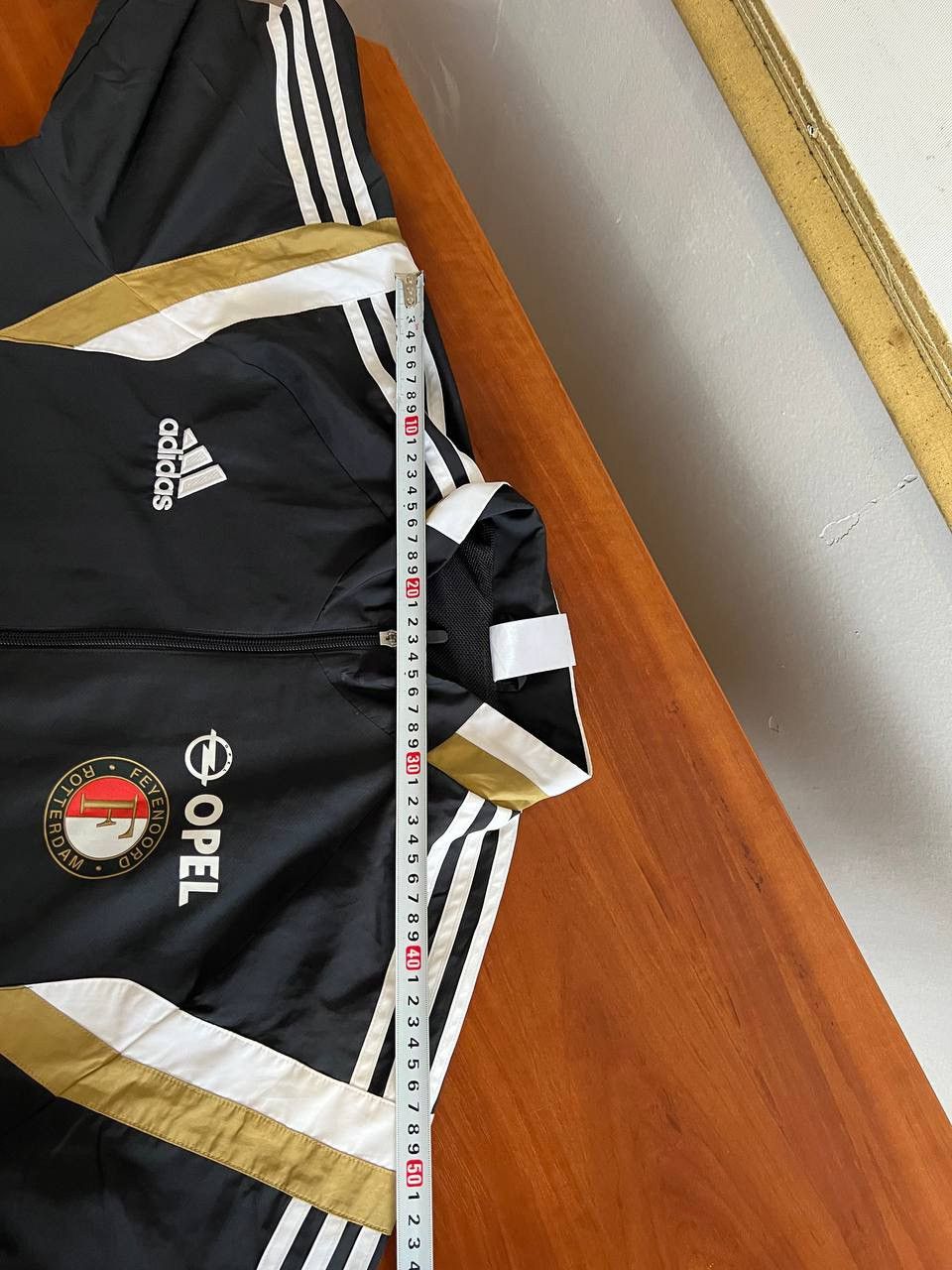 Adidas 2014/15 FEYENOORD ROTTERDAM OPEL TRACK SOCCER FOOTBALLJACKET Size US L / EU 52-54 / 3 - 15 Thumbnail