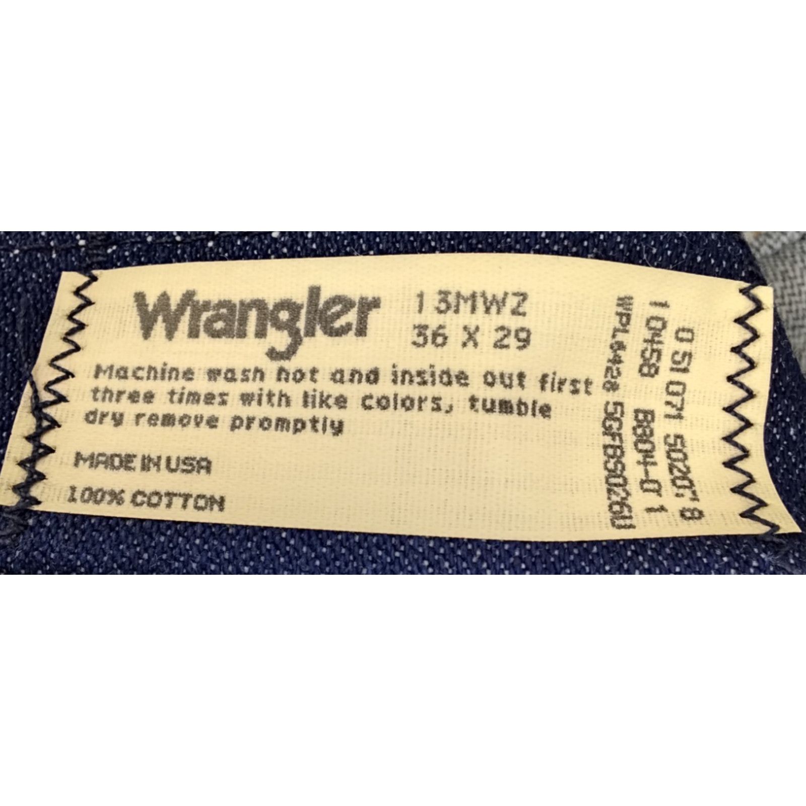Wrangler Wrangler Pro Rodeo Cowboy Cut Jean Men's 36x29 Deadstock USA Size US 36 / EU 52 - 8 Thumbnail