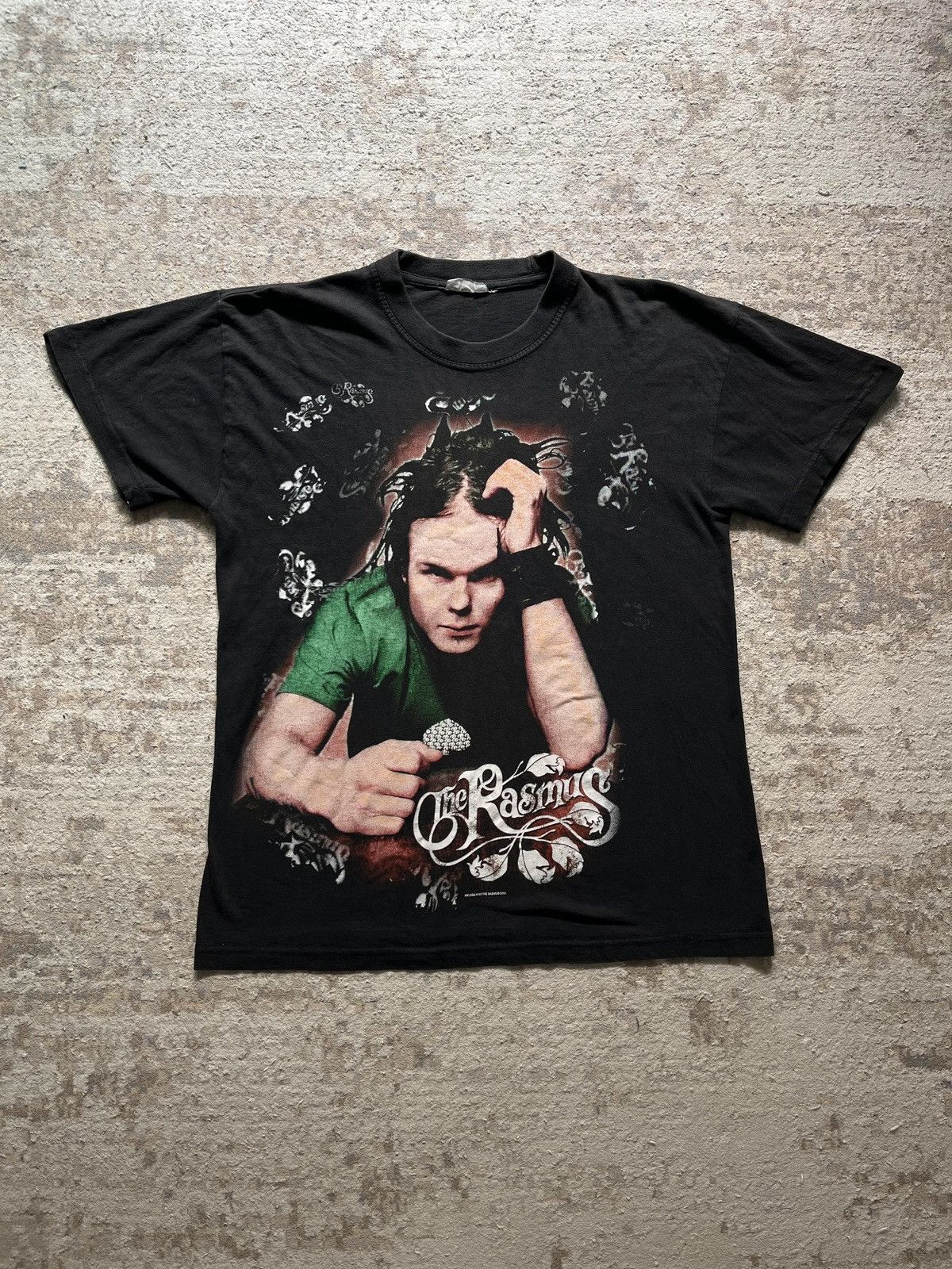 Vintage The Rasmus 2004 Sz M Rock Band T-Shirt Rare Double Print Size US M / EU 48-50 / 2 - 1 Thumbnail