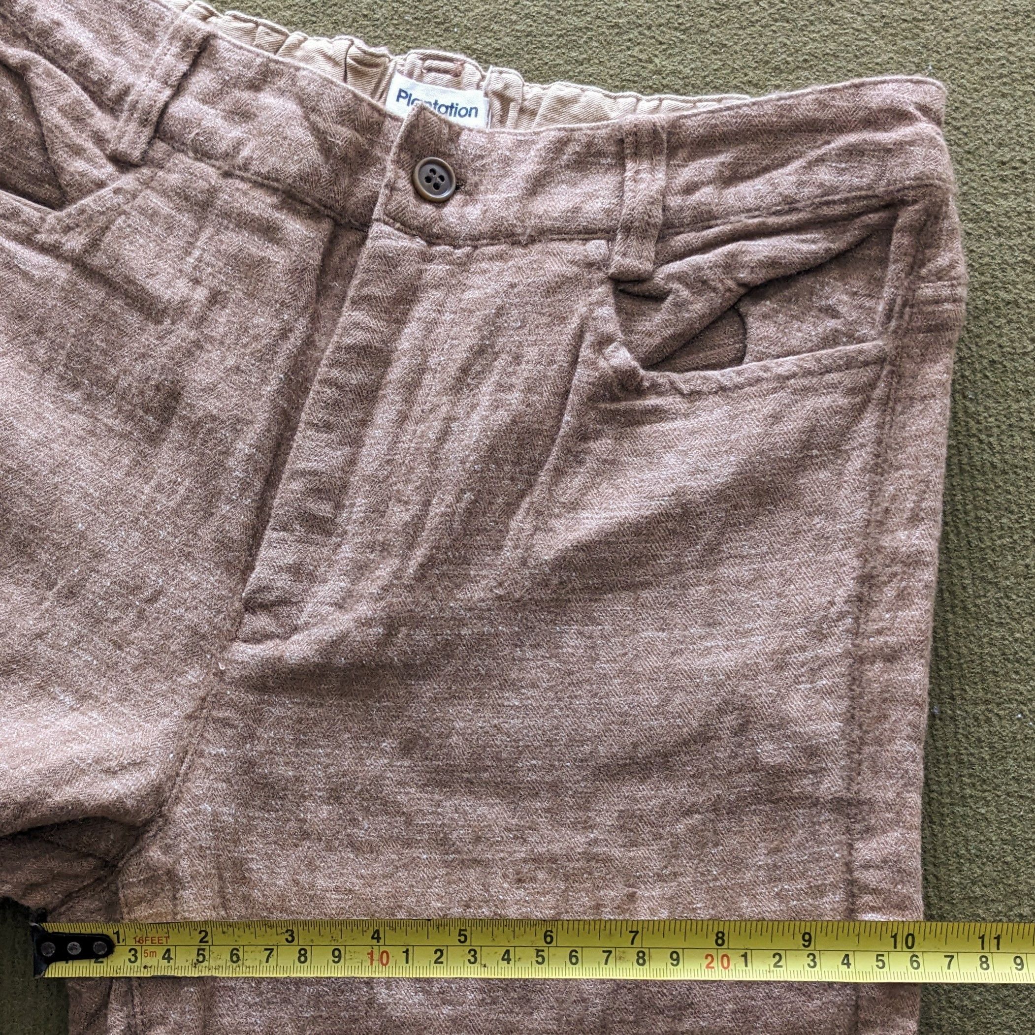 Issey Miyake Vintage PLANTATION by Issey Miyake Japanese Brand Pants Size US 26 / EU 42 - 6 Thumbnail