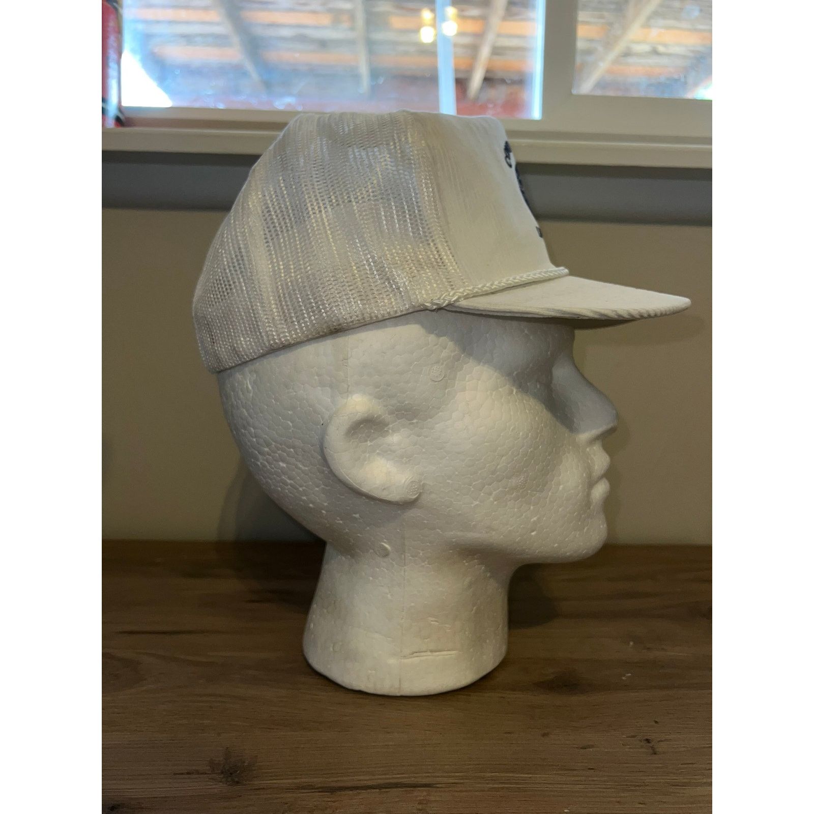 Vintage Vintage Continental Lime Inc. White Hat Headwear Corduroy Size ONE SIZE - 6 Thumbnail