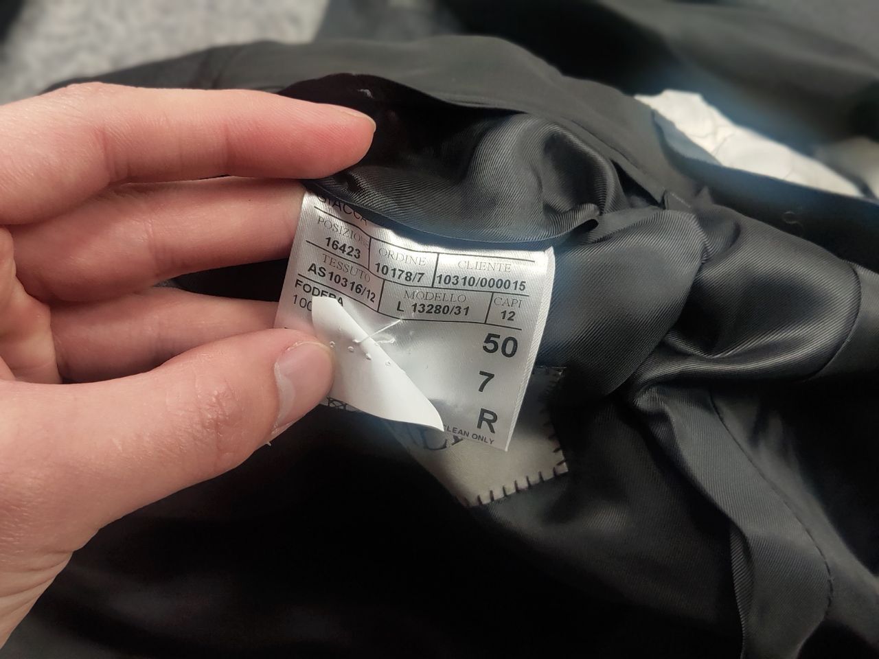 Canali Canali Italy Design 2 button Business Classic Suit Gray wool Size 50R - 19 Thumbnail