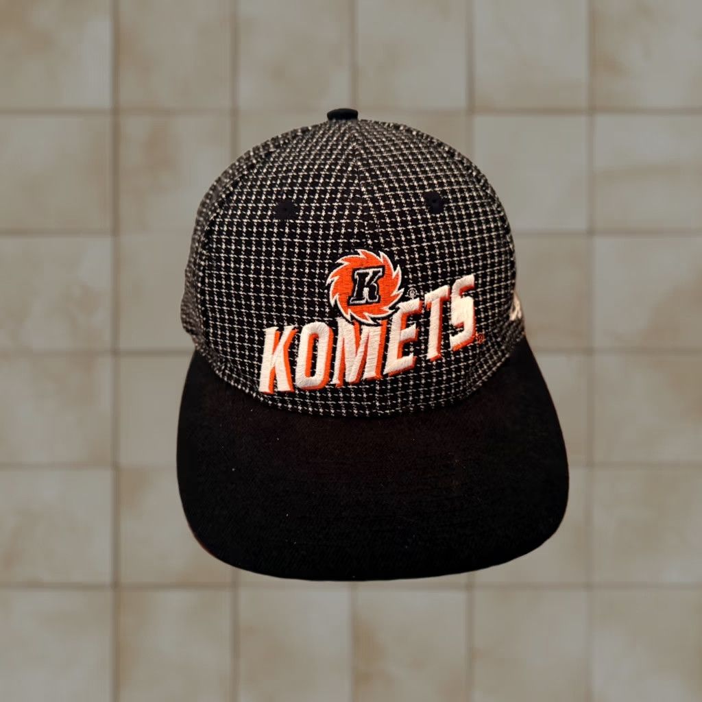 Logo Athletic VINTAGE IHL Fort Wayne Komets SnapBack Hat Logo Athletic Signed Auto Cap Size ONE SIZE - 1 Thumbnail