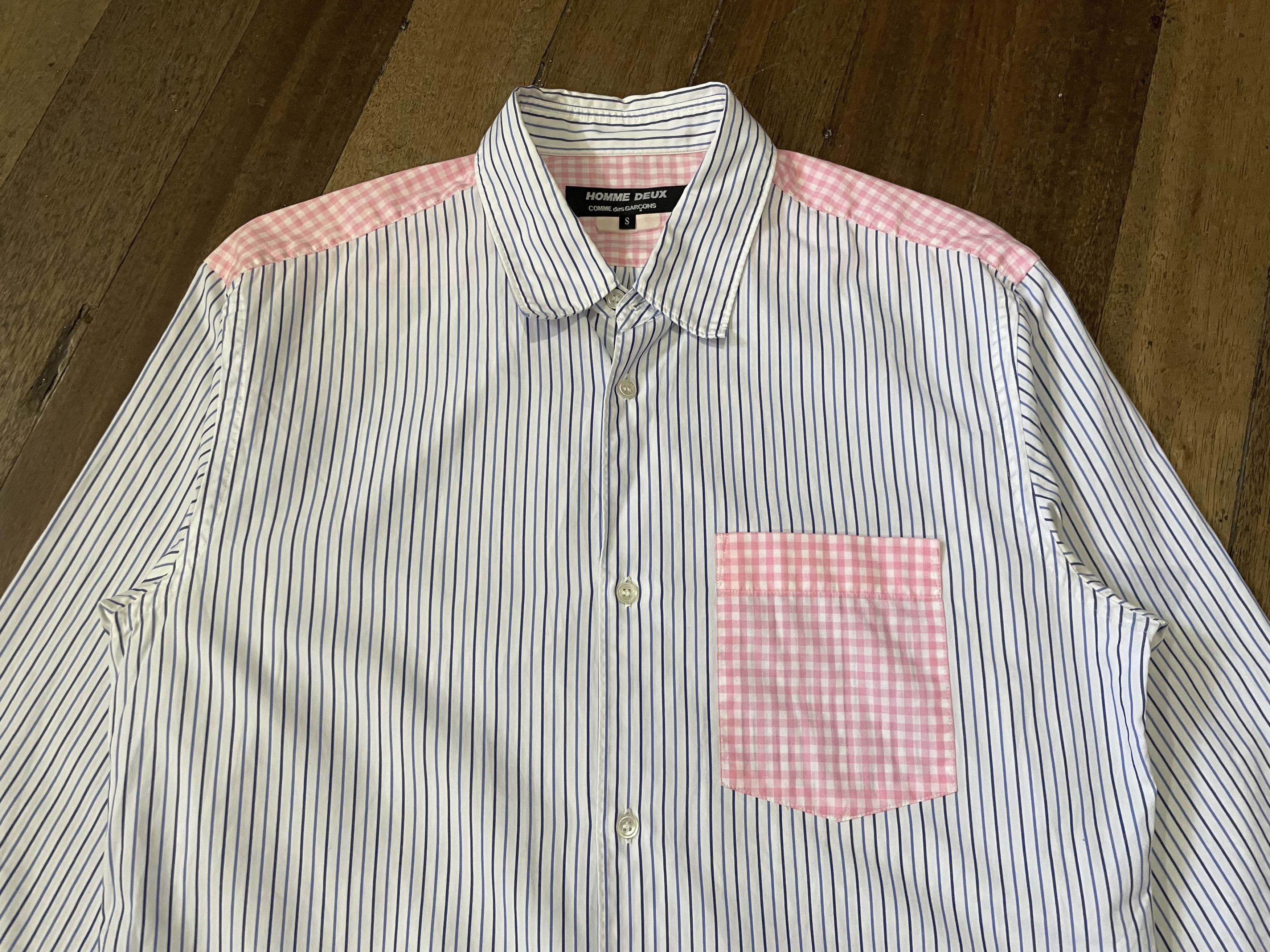 Comme des Garcons × Comme des Garcons Homme Deux CDG Homme Deux - Stripe / Checked - AD2013 Size US S / EU 44-46 / 1 - 2 Thumbnail