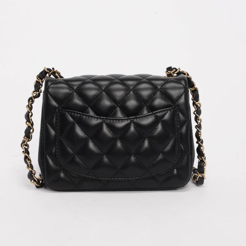 Chanel os11x0326 Size: OS / Quilted Lambskin Mini Square Flap Bag Size ONE SIZE - 3 Thumbnail