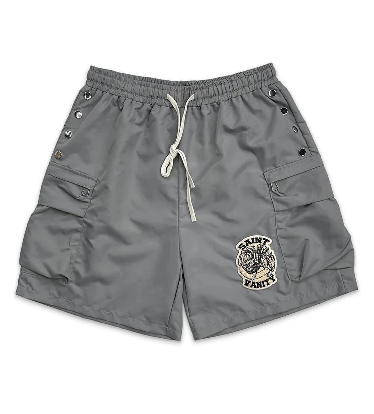 Saint Vanity Nylon Cargo Shorts Grey Size US 30 / EU 46 - 1 Preview