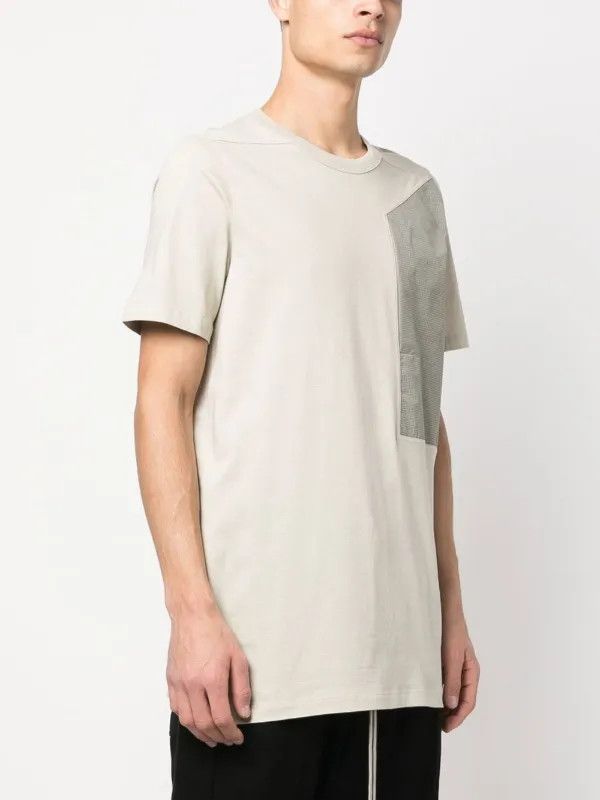 Rick Owens o1y0325 Crewneck T-Shirt in Beige Size US S / EU 44-46 / 1 - 2 Thumbnail
