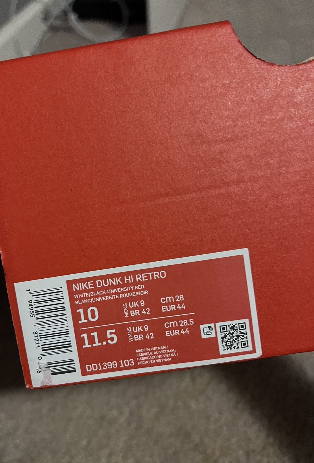 Nike Nike Dunk Black and White Size US 10 / EU 43 - 8 Thumbnail