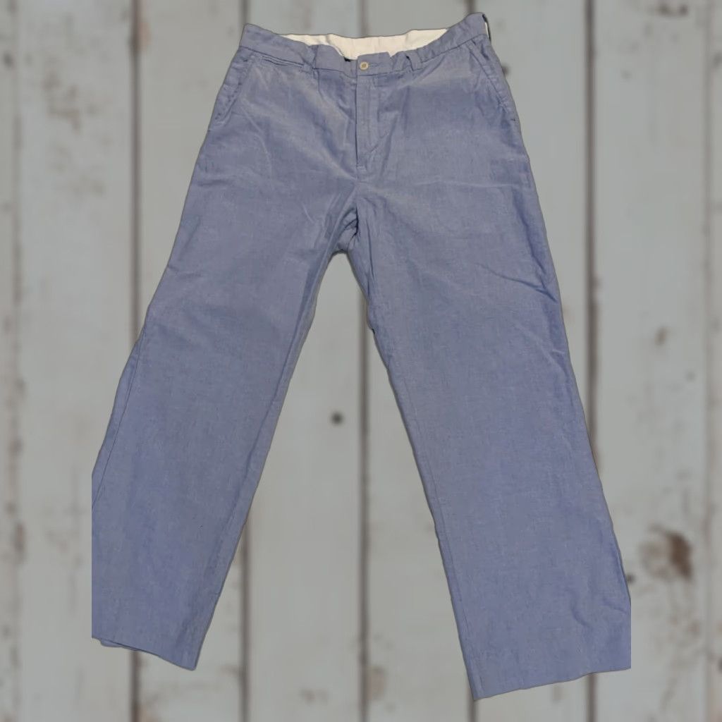 Polo Ralph Lauren Polo Ralph Lauren Chino Pants Mens 36x32 Classic Fit Straight Leg Cotton Blue Preppy Casual Size US M / EU 48-50 / 2 - 1 Thumbnail